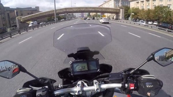 Yamaha Tracer 900 Тест райд с комментариями.