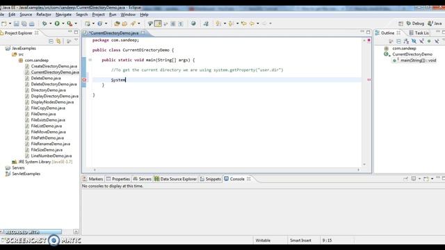 How to get current Working directory in java? смотреть онлайн