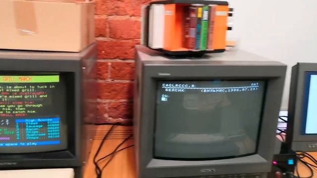 Экспозиция Яндекс Музея ретро-компьютеров | Museum RetroComputers In Moscow