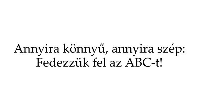 Hungarian Alphabet Song смотреть онлайн