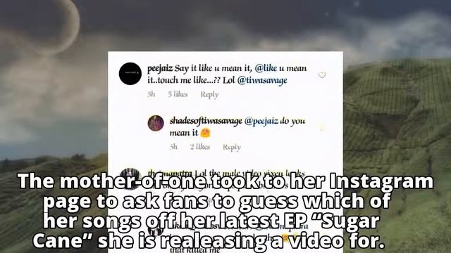 Fans React As Tiwa Savage Shares Photo of Herself in Bed With a Barely Clothed Man смотреть онлайн