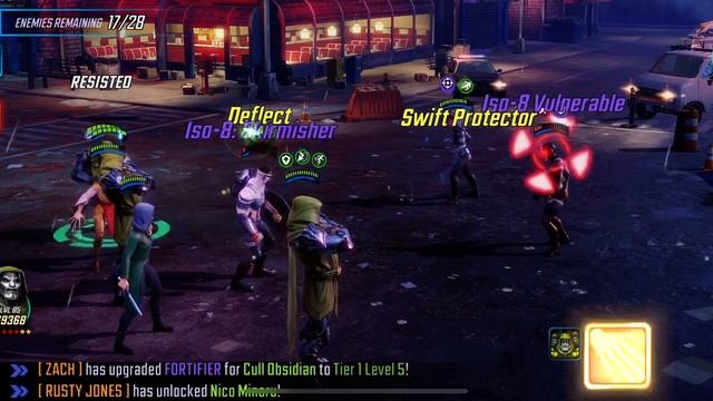 Marvel Strike Force DD5 global node 8. Cleared wave 2. Onto wave 3 смотреть онлайн
