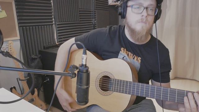 Audio technica at2020 | Test AT2020 | Guitar loop смотреть онлайн