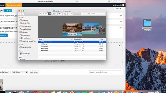 Step 6: Add pictures to Media library in WordPress смотреть онлайн