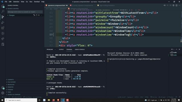 110. RxJS WindowToggle Operator. Learn RxJS Transformation Category WindowToggle Operator - RxJS. смотреть онлайн