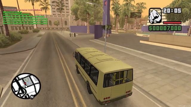 Работа водителя автобуса. Ресурсы для MTA SA смотреть онлайн