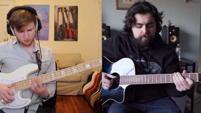 Elías Pinet vs Charles Berthoud EPIC Battle (Bass vs Acoustic Guitar) смотреть онлайн