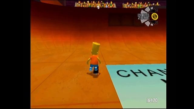The Simpsons Skateboarding [PS2] (Tour Gameplay II) смотреть онлайн