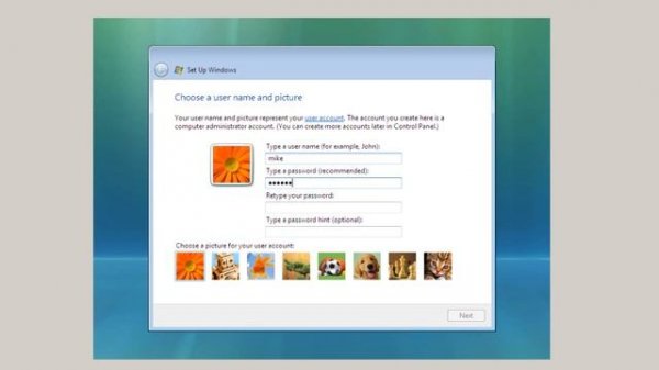 Install Windows Vista in VirtualBox