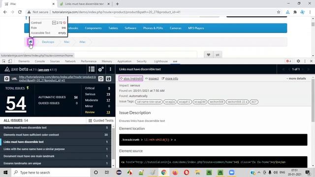 AXE - Web Accessibility Testing Tool (Very Useful Tool) смотреть онлайн