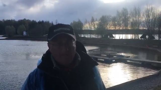 Ловля форели в сильный ветер. Форель на платнике / Рыбалка в ДУРЫКИНО смотреть онлайн