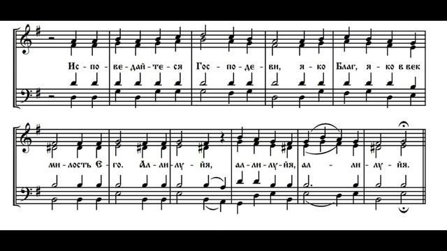Хвалите Имя Господне. Киевский распев. смотреть онлайн