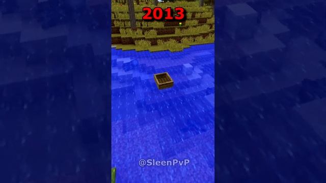 NEW Vs OLD Minecraft Nostalgia 2023 Vs 2013 ??#shorts