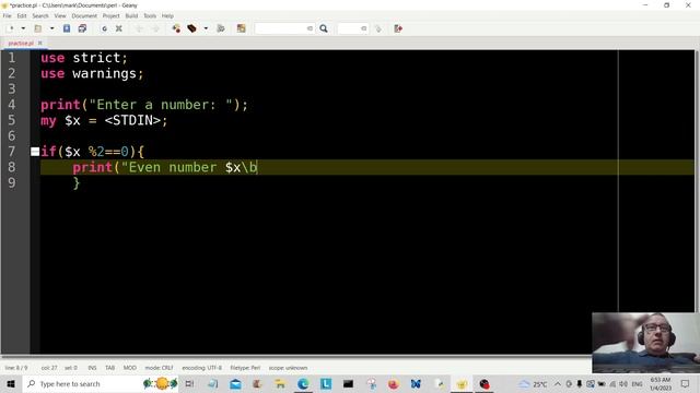 Perl Programming Beginners Tutorial 2023 - If Else + Modulus смотреть онлайн