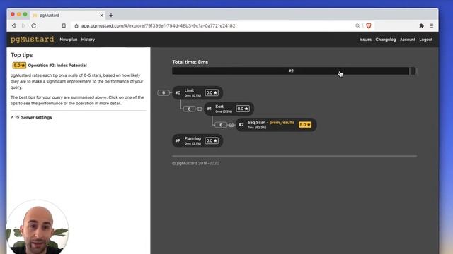 Using explain analyze and pgMustard to speed up a slow query смотреть онлайн