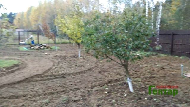 подготовка почвы под газон смотреть онлайн