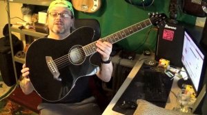 IBANEZ TALMAN TCY10E Slim Line Electro-Acoustic Guitar Review