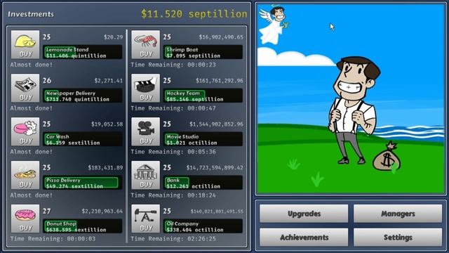 Adventure Capitalist Tips & Tricks - Everything to 500! смотреть онлайн