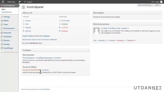 Kurs i Wordpress: Bli kjent med Wordpress | Utdannet.no смотреть онлайн