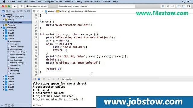 048 Creating and destroying objects with new and delete смотреть онлайн