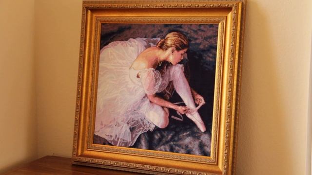 Вышитая и оформленная работа "Прекрасная балерина" / Ballerina Beauty Dimensions смотреть онлайн