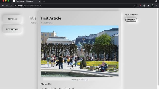 Telegra.ph Chrome Extension смотреть онлайн