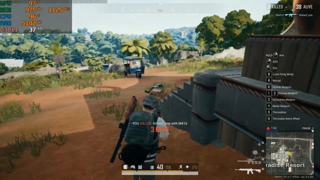 PUBG PC ON RADEON HD 7770 1GB DDR5 || Core i5 2nd Gen. || смотреть онлайн