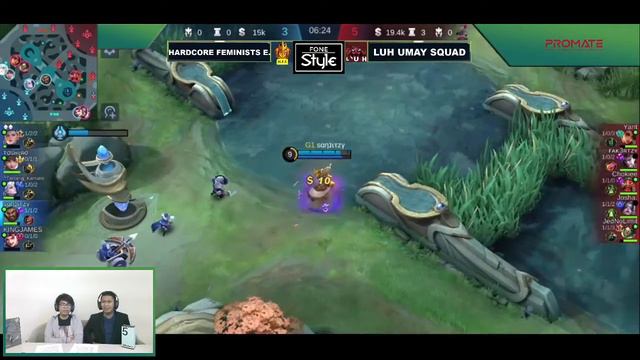 Fonestyle Mobile Legends Tournament ft. Oppo Reno5 - Luh Umay Squad vs Hardcore Feminists Game Reca смотреть онлайн