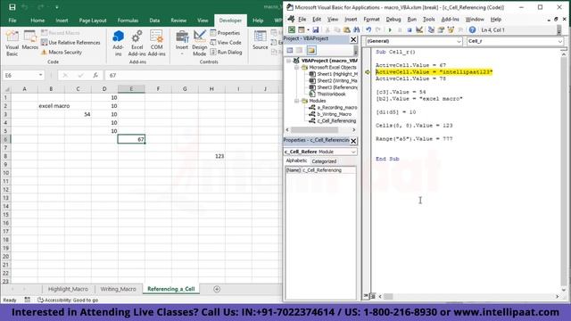 Excel Macros And VBA For Beginners | Macros And VBA Training | Excel Tutorial | Intellipaat смотреть онлайн