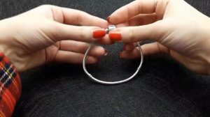 Как правильно открыть замок браслета Пандора