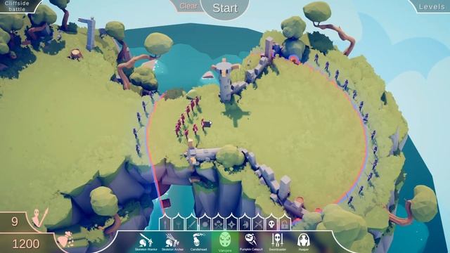 TABS Spooky Campaign - All Levels Walkthrough (Totally Accurate Battle Simulator) смотреть онлайн