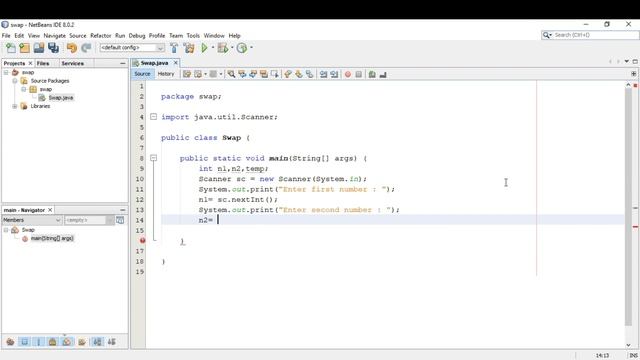 JAVA - Swap. смотреть онлайн