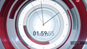 Уход на профилактику Пятого канала (Санкт-Петербург). 18.07.2016