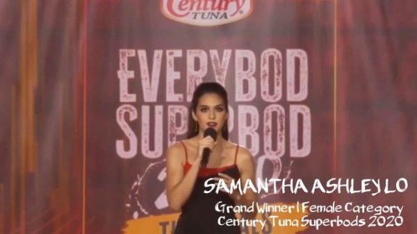 Samantha Ashley Lo’s Outstanding Performance at Century Tuna Superbods 2020 | Female Grand Winner