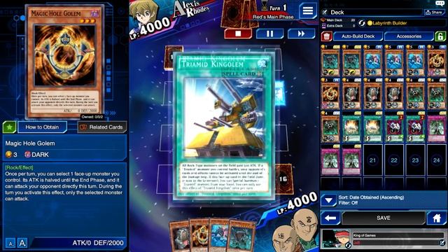 Subterrors! | Direct Attack with Magic Hole Golem! [ Yu-Gi-Oh! Duel Links! ] смотреть онлайн