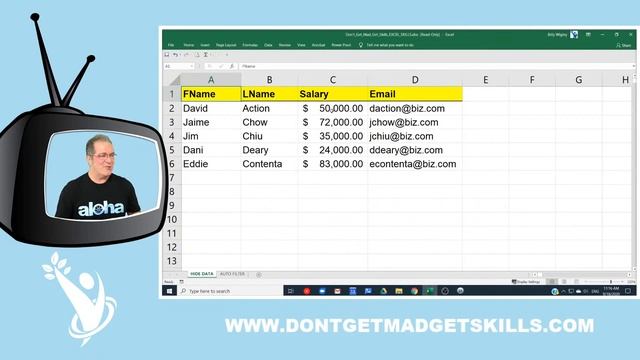 Excel Reporting - Hide Rows And Columns With Ease ?