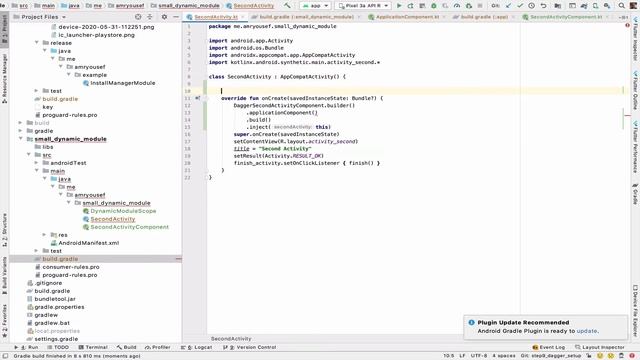 Setting up dagger for an on-demand module смотреть онлайн