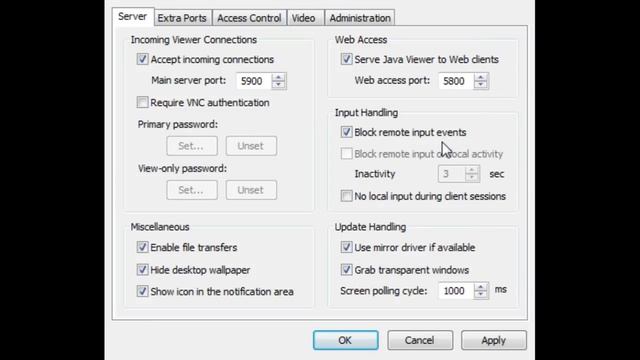 TightVNC server смотреть онлайн