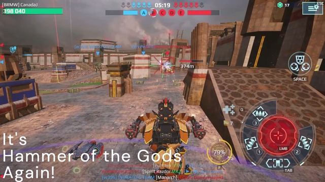 War Robots - I Hammered the Hammer of the Gods and He Laughed смотреть онлайн