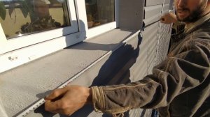 Оформление окна с улицы. Монтаж откосов и отлива из металла на ЭППС своими руками.