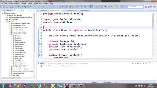 Projeto com JSF, Primefaces, Spring, Hibernate - Aula 75 - Turmas - Parte 1 смотреть онлайн