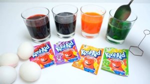 Coloring Easter Eggs With Kool Aid
