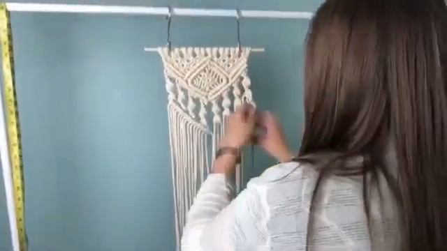 Macrame Wall Hanging (Time Lapsed) смотреть онлайн
