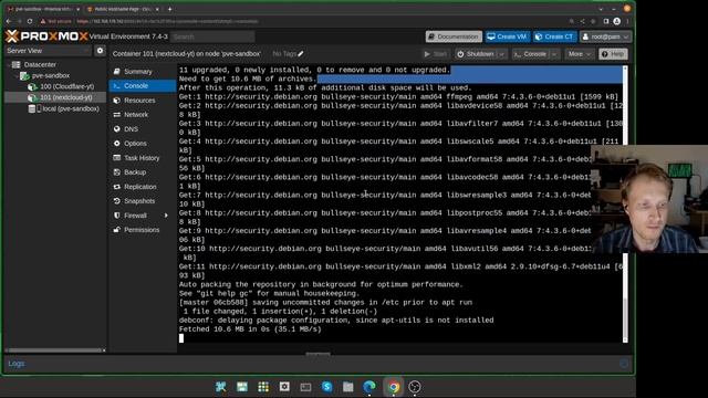 Nextcloud + ZFS for Storage + Cloudflare Tunnel Access | Proxmox Home Server | Home Lab смотреть онлайн