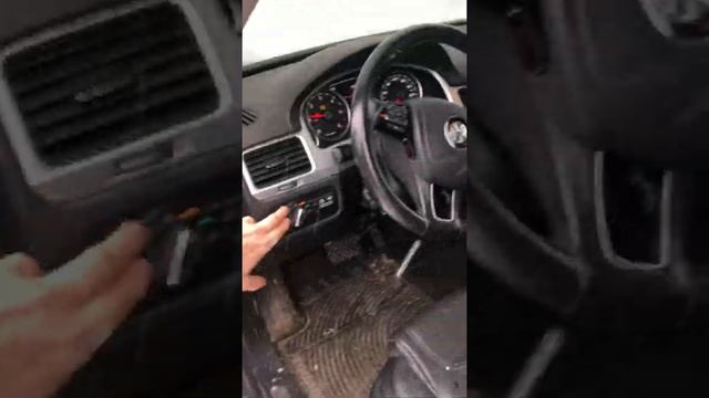 -30 C (feels like -37) Touareg TDI cold start смотреть онлайн