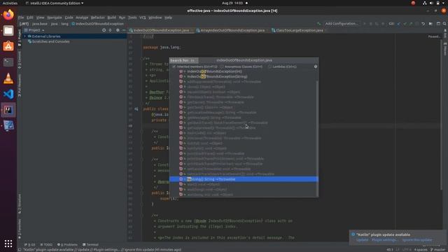 [Effective Java] [Item 63] Include failure-capture information in detail messages смотреть онлайн