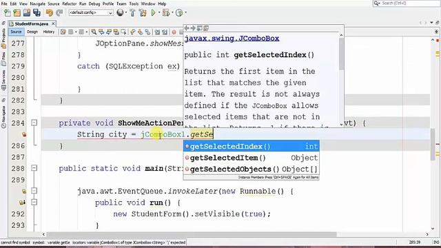 How To Use JComboBox In Hindi | JComboBox Selected Item | JComboBoxSelected Index смотреть онлайн