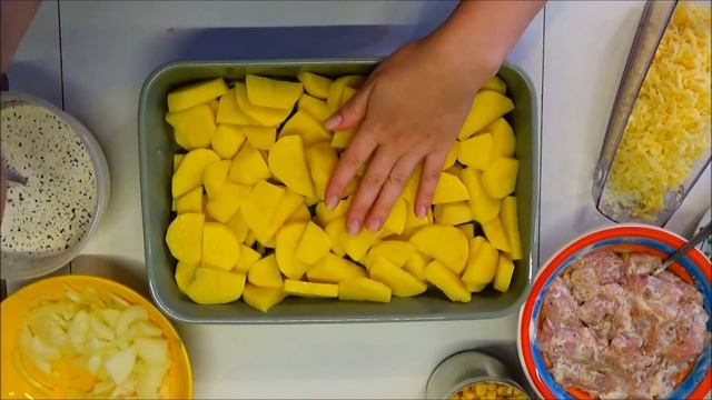 Как приготовить КАРТОШКУ С КУРИЦЕЙ В ДУХОВКЕ смотреть онлайн