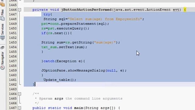 Java prog#105. Take count of all rows of one column from sql in java netbeans смотреть онлайн