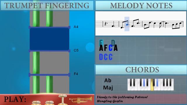 How to play Crack Baby by Mitski on Trumpet (Tutorial) смотреть онлайн